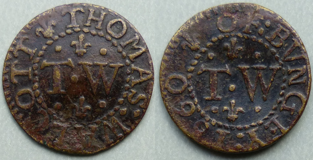 Bungay, Thomas Walcott 1660 farthing